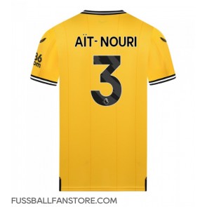 Wolves Rayan Ait-Nouri #3 Replik Heimtrikot 2023-24 Kurzarm